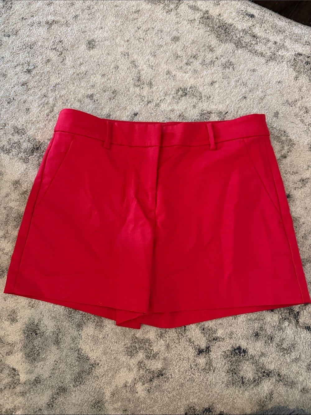 Women's Red Tailored Shorts NWOT